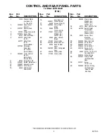 Предварительный просмотр 4 страницы Whirlpool LBT6133AW1 Parts List