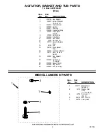 Предварительный просмотр 6 страницы Whirlpool LBT6133AW1 Parts List