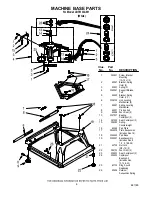 Предварительный просмотр 8 страницы Whirlpool LBT6133AW1 Parts List