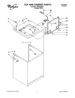 Whirlpool LBT6233DQ0 Parts List предпросмотр