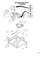 Предварительный просмотр 12 страницы Whirlpool LBT6233DQ0 Parts List