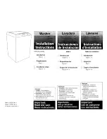 Whirlpool LCR5232HQ2 Installation Instructions Manual preview