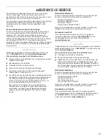 Preview for 27 page of Whirlpool LDR3822 Use And Care Manual