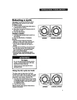 Preview for 7 page of Whirlpool LDR3822B Use And Care Manual