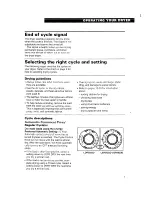 Preview for 7 page of Whirlpool LDR3822D Use And Care Manual