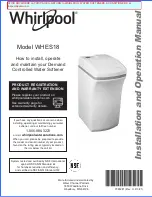 Whirlpool LE18 Description, Installation And Operation Manual preview