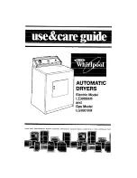 Whirlpool LE3000XM Use And Care Manual preview