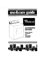 Whirlpool LE3005XP Use & Care Manual предпросмотр