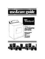 Whirlpool LE3300XP Use & Care Manual preview