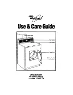 Предварительный просмотр 1 страницы Whirlpool LE4440XW Use And Care Manual