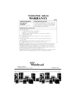 Предварительный просмотр 12 страницы Whirlpool LE4900XT Use And Care Manual