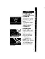 Preview for 7 page of Whirlpool LE5320XT Use And Care Manual