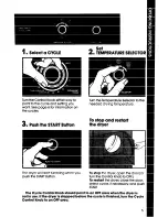 Preview for 5 page of Whirlpool LE5600XS Use & Care Manual