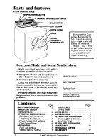 Preview for 2 page of Whirlpool LE5650XKW0 Use & Care Manual