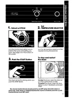 Preview for 5 page of Whirlpool LE5700XS Use And Care Manual