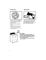 Preview for 8 page of Whirlpool LE5720XP Use And Care Manual