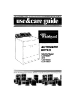 Whirlpool LE5725XP Use & Care Manual preview