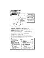 Preview for 2 page of Whirlpool LE5725XP Use & Care Manual