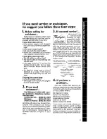 Preview for 11 page of Whirlpool LE5725XP Use & Care Manual