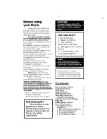 Preview for 2 page of Whirlpool LE5800XK Use & Care Manual