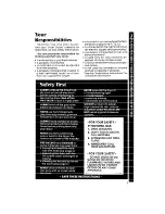 Preview for 3 page of Whirlpool LE5800XP Use & Care Manual