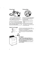 Preview for 8 page of Whirlpool LE5805XP Use And Care Manual