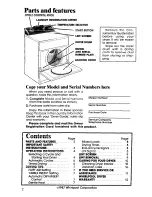 Preview for 2 page of Whirlpool LE6090XS Use & Care Manual