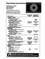 Preview for 4 page of Whirlpool LE6090XS Use & Care Manual