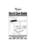 Предварительный просмотр 1 страницы Whirlpool LE6098XS Use And Care Manual