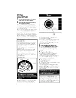 Preview for 4 page of Whirlpool LE6400XK Use And Care Manual