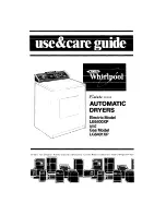 Whirlpool LE6400XP Use & Care Manual preview