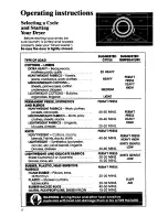 Preview for 4 page of Whirlpool LE6400XS Use & Care Manual