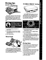 Preview for 7 page of Whirlpool LE6400XS Use & Care Manual