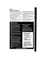 Preview for 3 page of Whirlpool LE6600XP Use & Care Manual