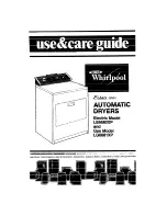 Whirlpool LE6660XP Use & Care Manual preview