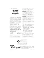 Предварительный просмотр 8 страницы Whirlpool LE6680XK Use And Care Manual