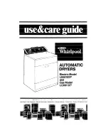 Whirlpool LE6810XP Use & Care Manual preview