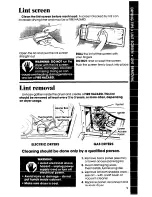 Предварительный просмотр 9 страницы Whirlpool LE6880XS Use & Care Manual