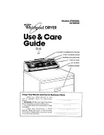 Whirlpool LE7000XK Use And Care Manual preview