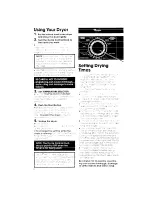 Preview for 4 page of Whirlpool LE7800XK Use And Care Manual