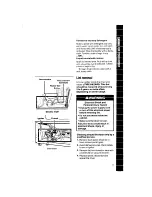 Preview for 9 page of Whirlpool LE8600XW Use And Care Manual