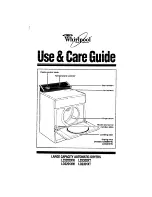 Whirlpool LE9200XW Use And Care Manual предпросмотр