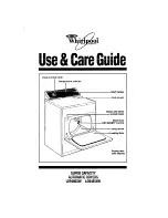 Предварительный просмотр 1 страницы Whirlpool LE9480XW Use & Care Manual