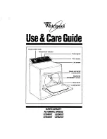 Предварительный просмотр 1 страницы Whirlpool LE9500XT Use And Care Manual