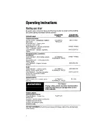 Preview for 4 page of Whirlpool LE9680XW Use & Care Manual