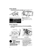 Preview for 10 page of Whirlpool LE9805XP Use And Care Manual