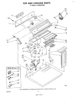 Preview for 2 page of Whirlpool LE9805XPW0 Parts List