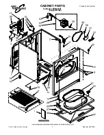 Whirlpool LEB6400KQ1 Parts List preview