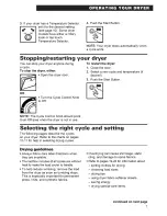 Предварительный просмотр 7 страницы Whirlpool LEC8858EQ0 Use And Care Manual