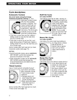 Предварительный просмотр 8 страницы Whirlpool LEC8858EQ0 Use And Care Manual